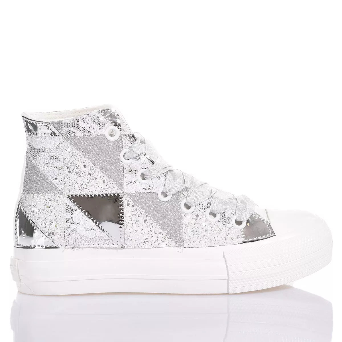 Mimanera-OUTLET-SALE-Sneakers SILBER-ARCHIVIST