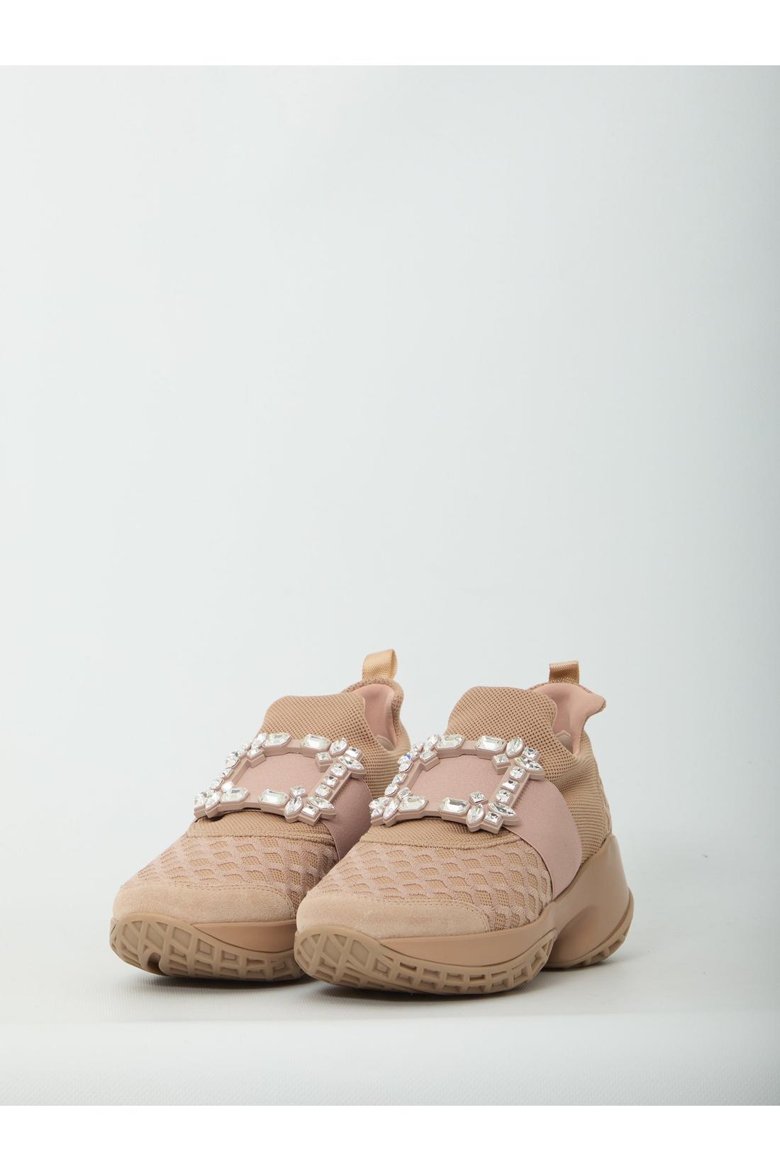 Roger Vivier-OUTLET-SALE-Sneakers Viv' Run Strass-ARCHIVIST