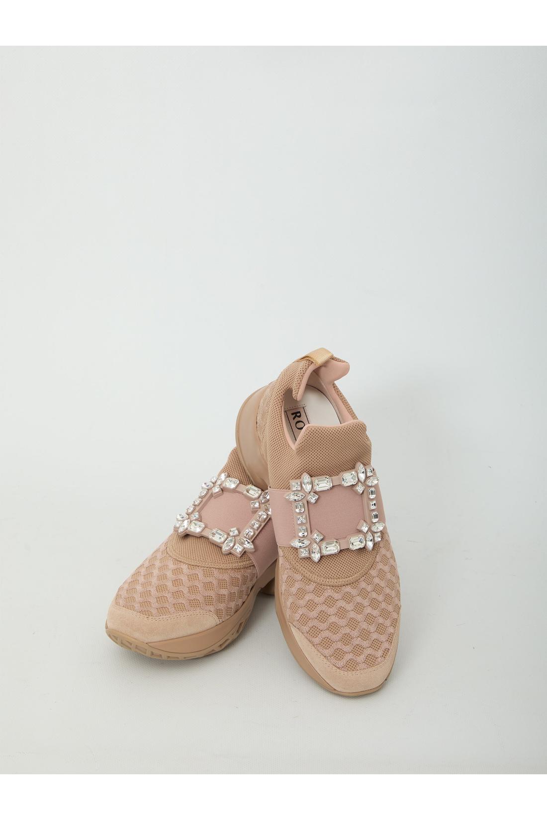 Roger Vivier-OUTLET-SALE-Sneakers Viv' Run Strass-ARCHIVIST