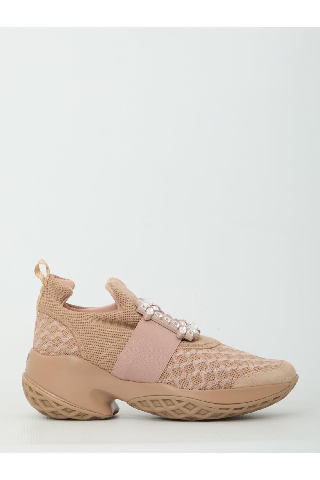 Roger Vivier-OUTLET-SALE-Sneakers Viv' Run Strass-ARCHIVIST