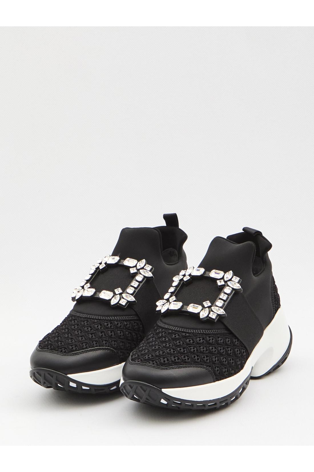 Roger Vivier-OUTLET-SALE-Sneakers Viv' Run in fabric-ARCHIVIST