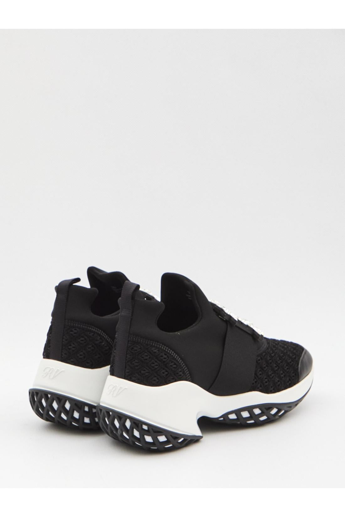 Roger Vivier-OUTLET-SALE-Sneakers Viv' Run in fabric-ARCHIVIST