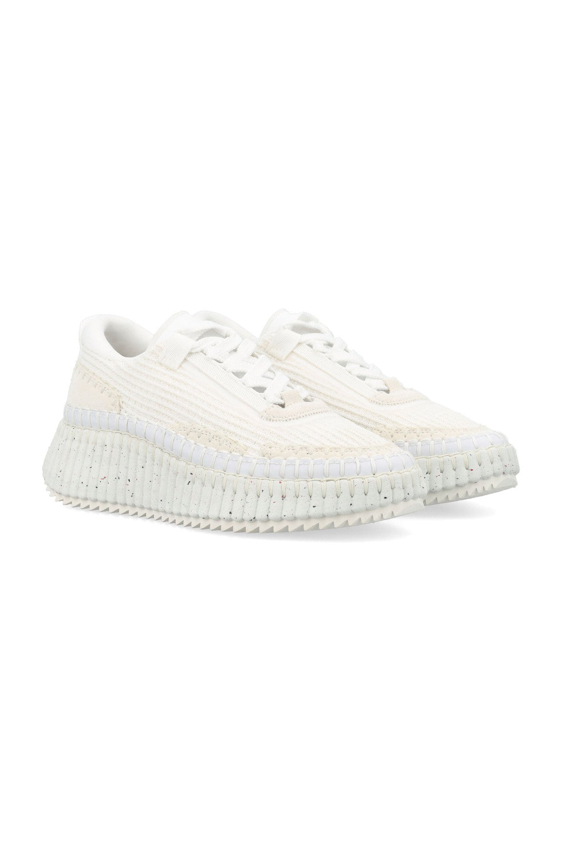 CHLOÈ-OUTLET-SALE-Sneakers WEISS-ARCHIVIST