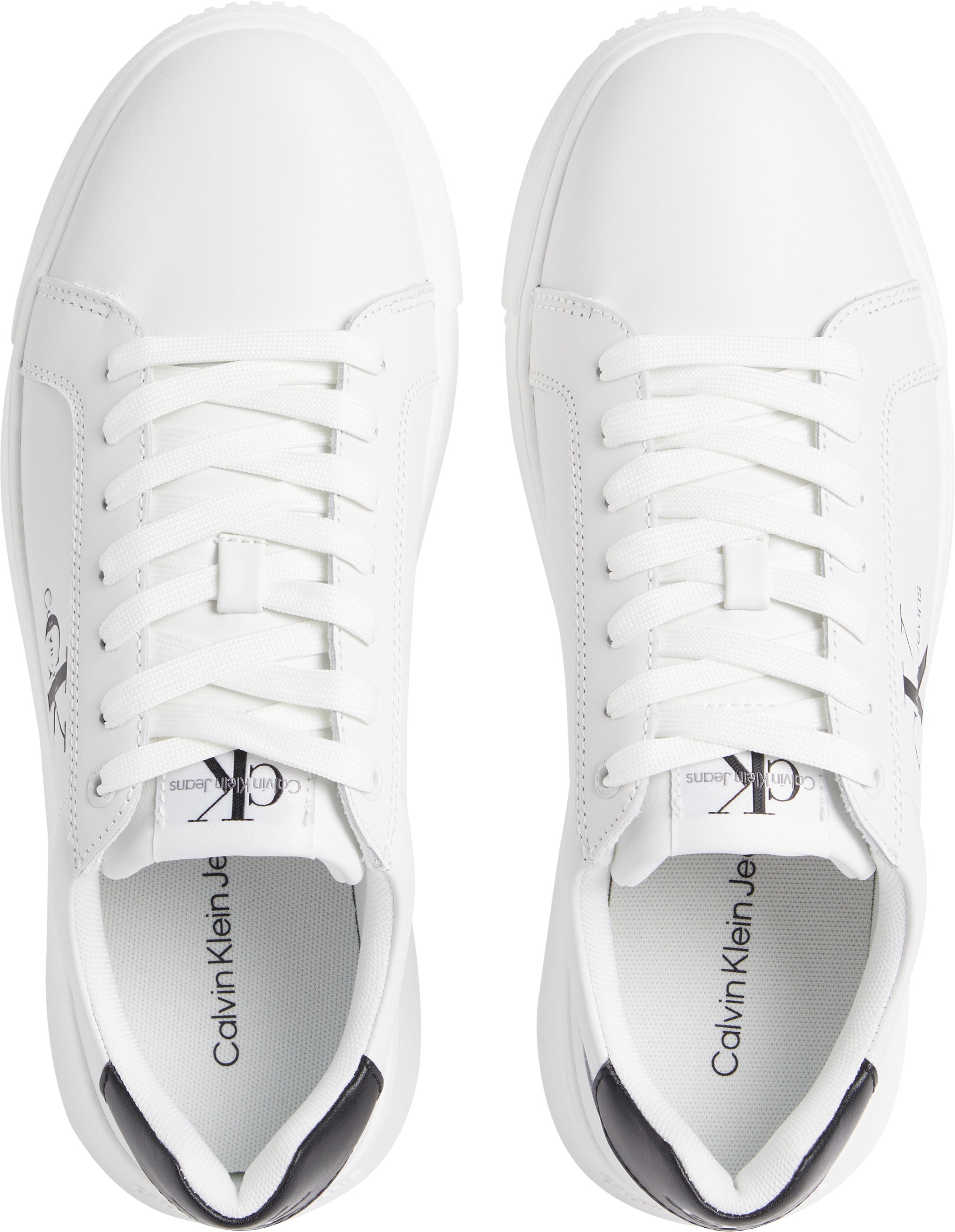 Calvin Klein-OUTLET-SALE-Sneakers WEISS-ARCHIVIST