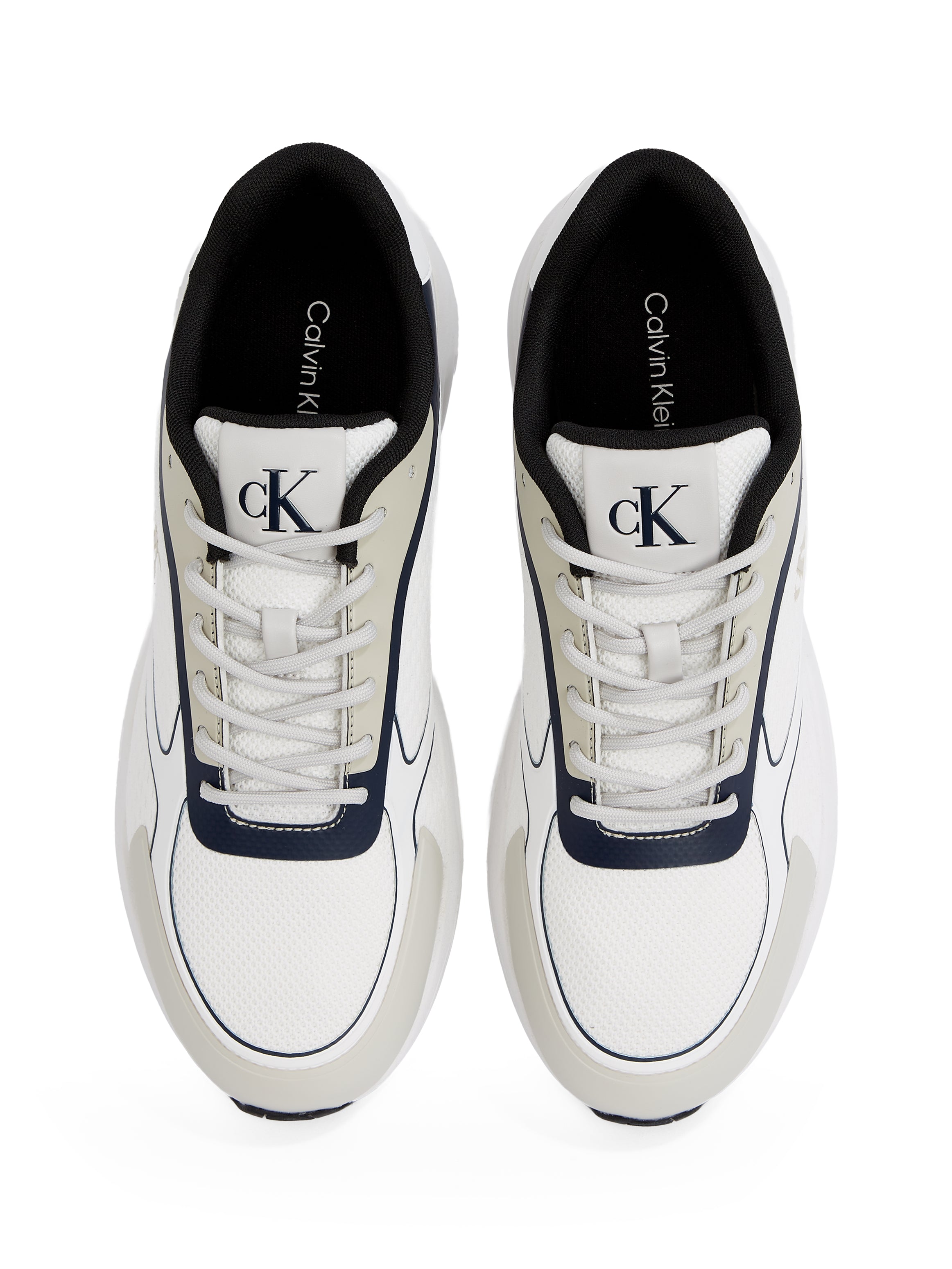 Calvin Klein-OUTLET-SALE-Sneakers WEISS-ARCHIVIST