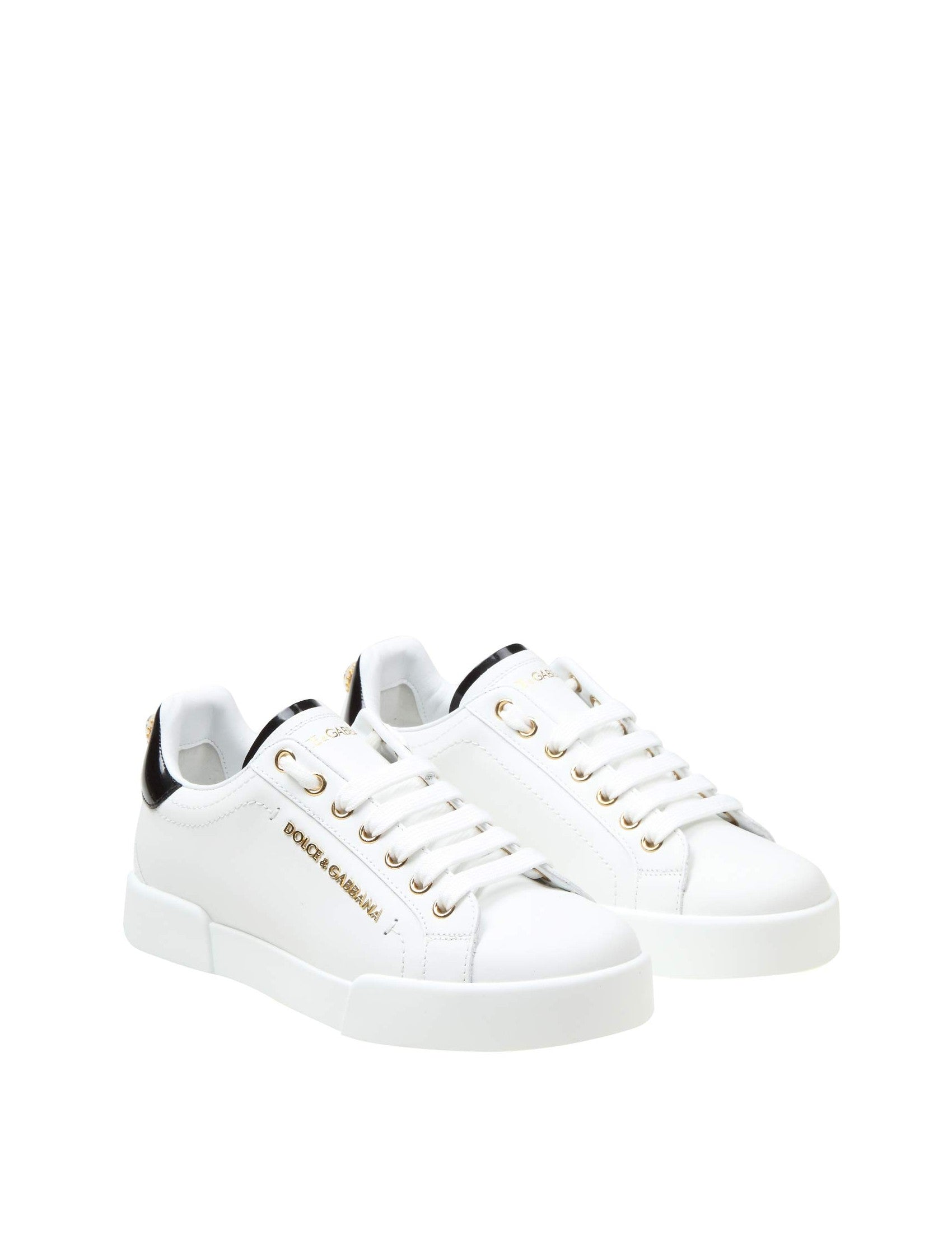 DOLCE & GABBANA-OUTLET-SALE-Sneakers WEISS-ARCHIVIST