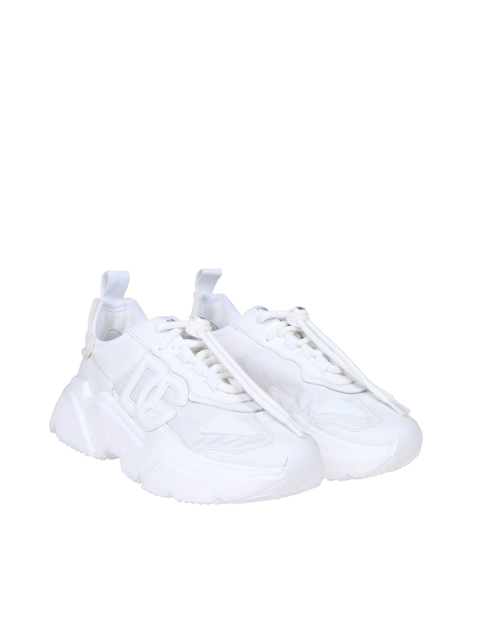 DOLCE & GABBANA-OUTLET-SALE-Sneakers WEISS-ARCHIVIST