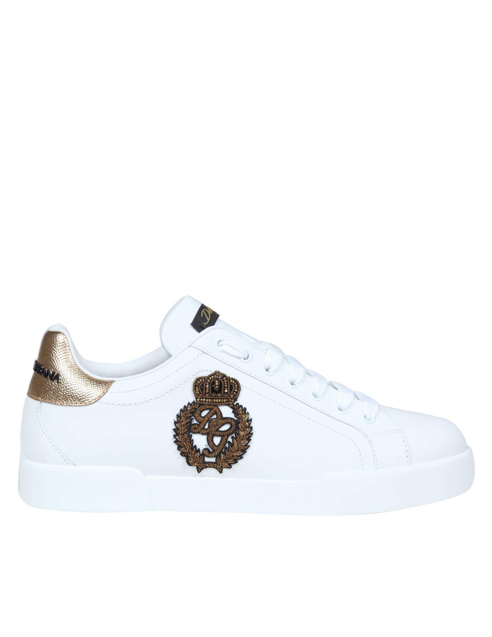 DOLCE & GABBANA-OUTLET-SALE-Sneakers WEISS-ARCHIVIST