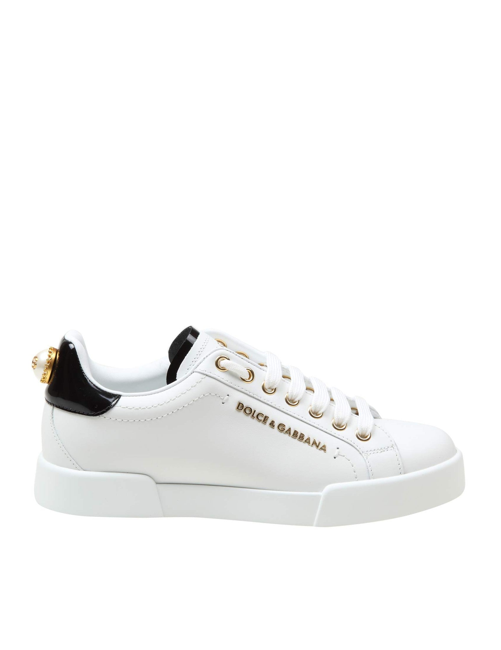 DOLCE & GABBANA-OUTLET-SALE-Sneakers WEISS-ARCHIVIST