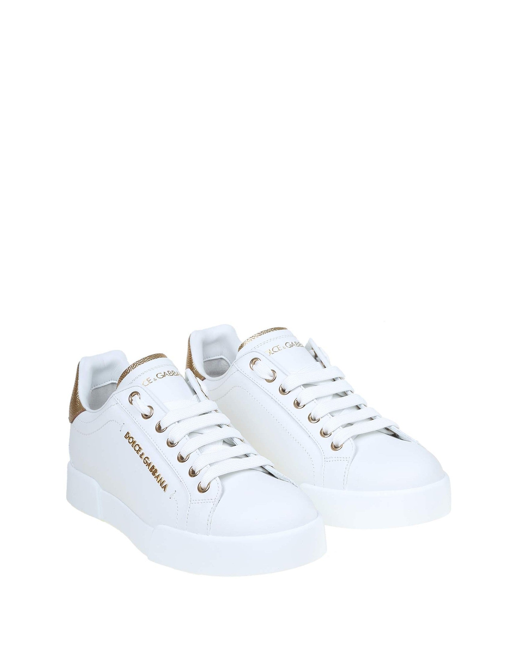 Dolce & Gabbana-OUTLET-SALE-Sneakers WEISS-ARCHIVIST