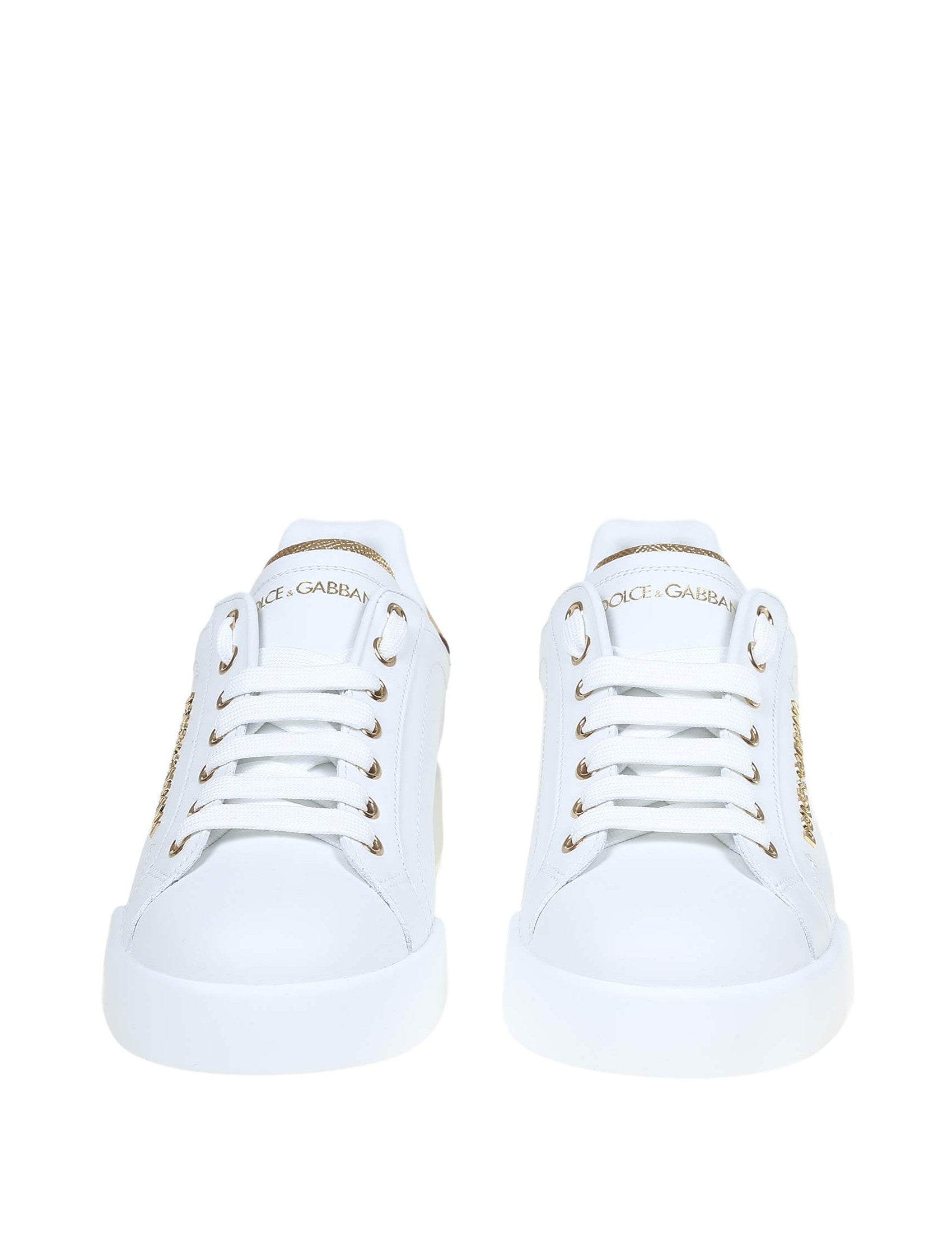 Dolce & Gabbana-OUTLET-SALE-Sneakers WEISS-ARCHIVIST