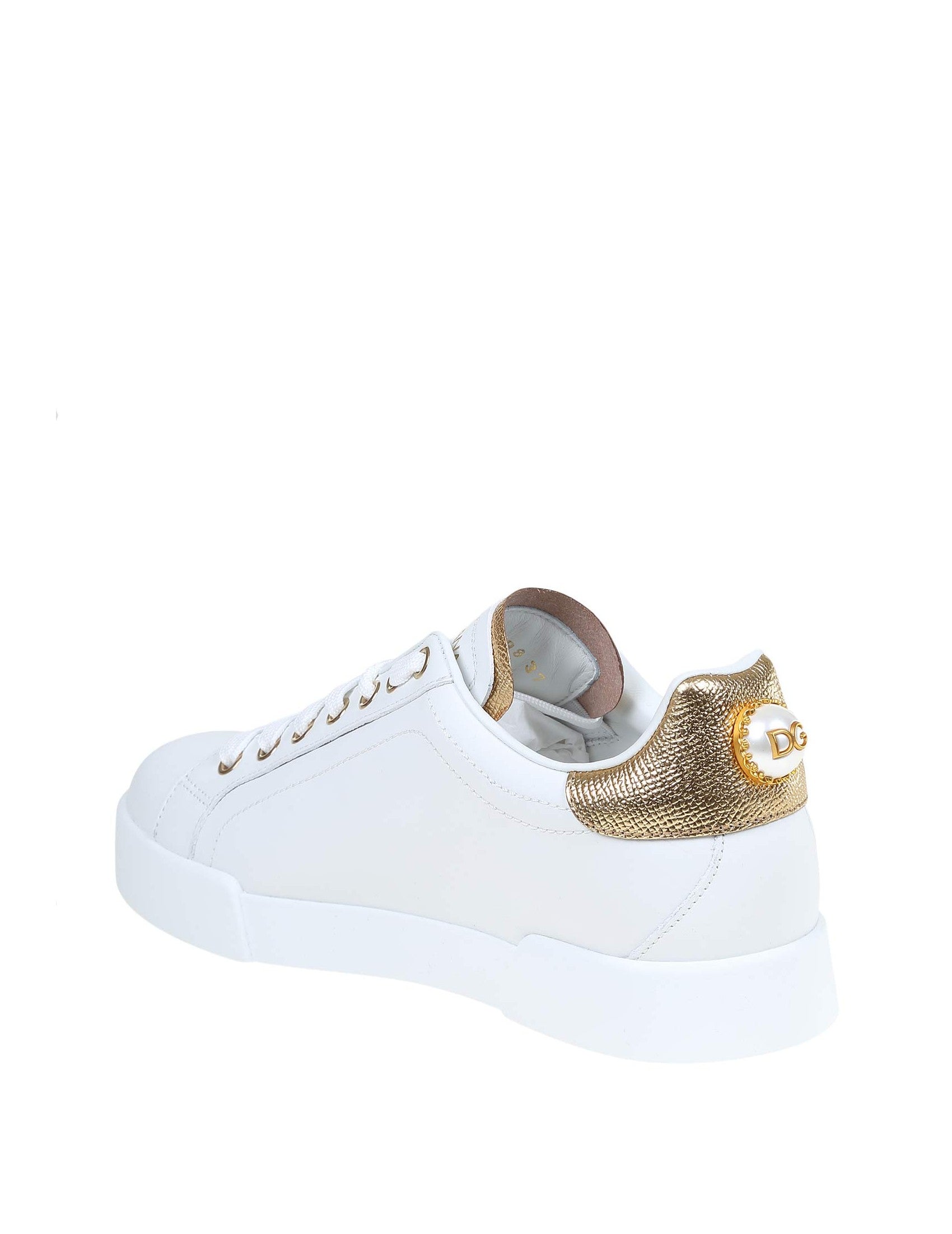 Dolce & Gabbana-OUTLET-SALE-Sneakers WEISS-ARCHIVIST