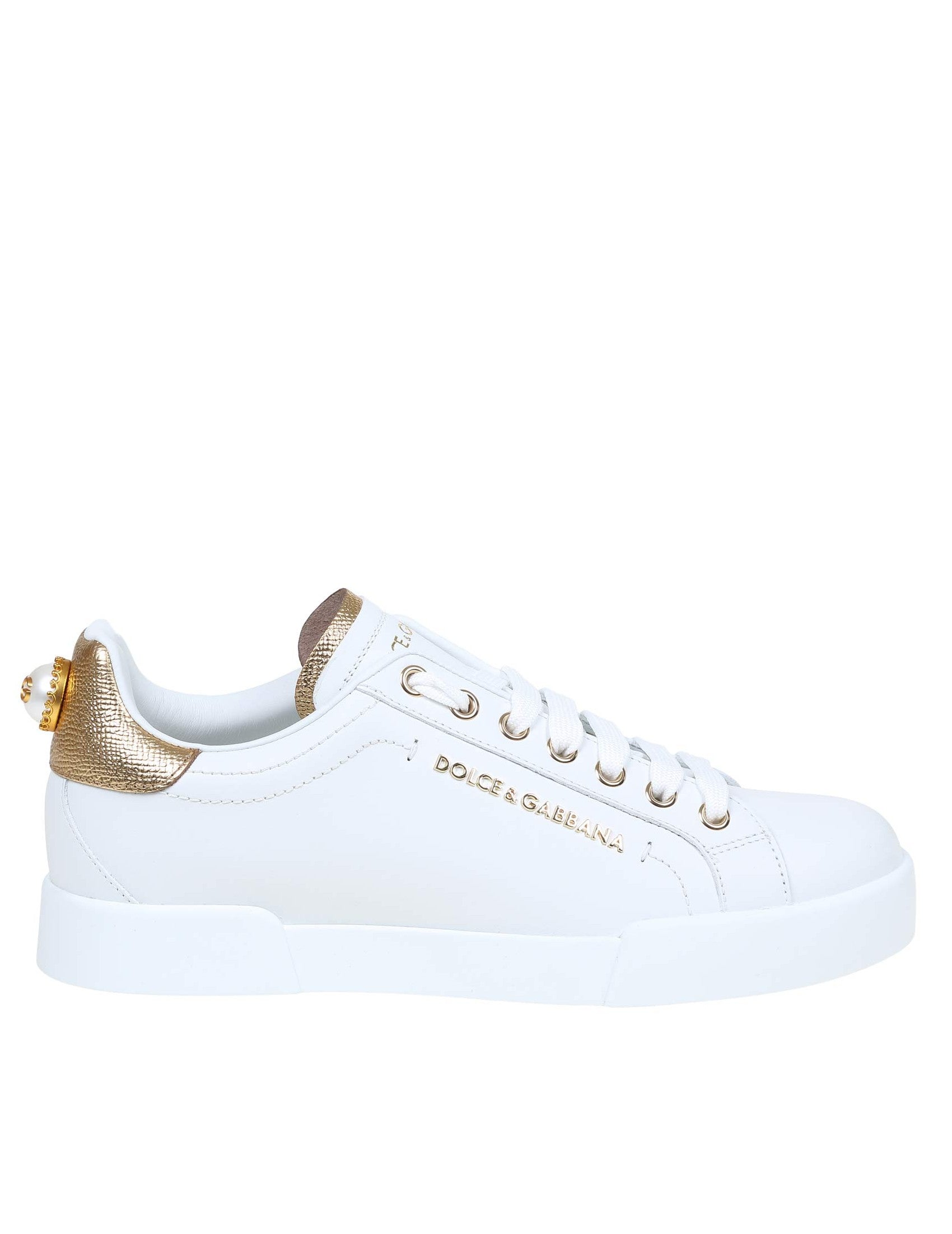 Dolce & Gabbana-OUTLET-SALE-Sneakers WEISS-ARCHIVIST