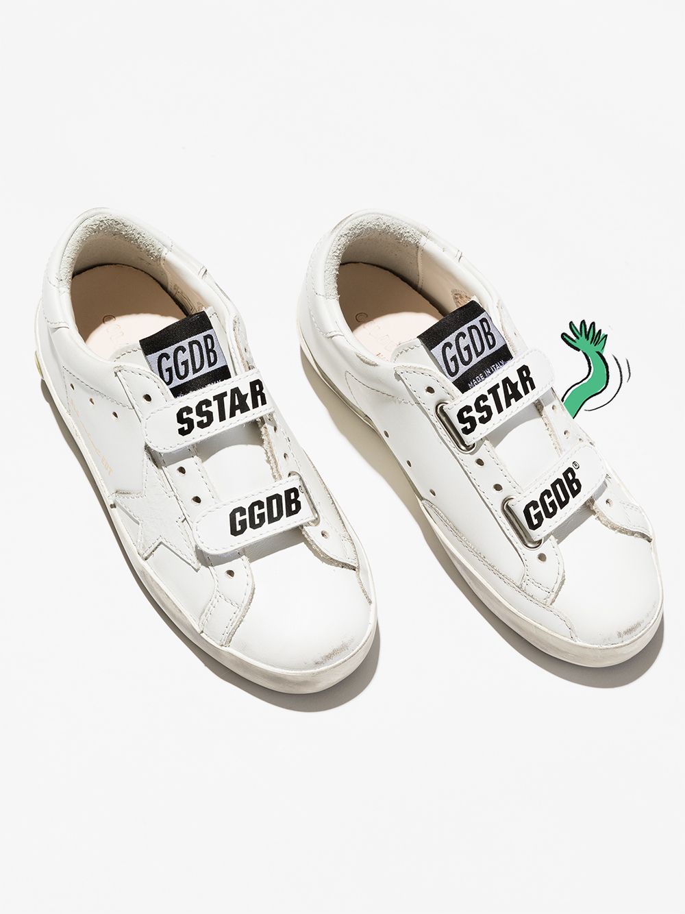 Golden Goose Kids-OUTLET-SALE-Sneakers WEISS-ARCHIVIST