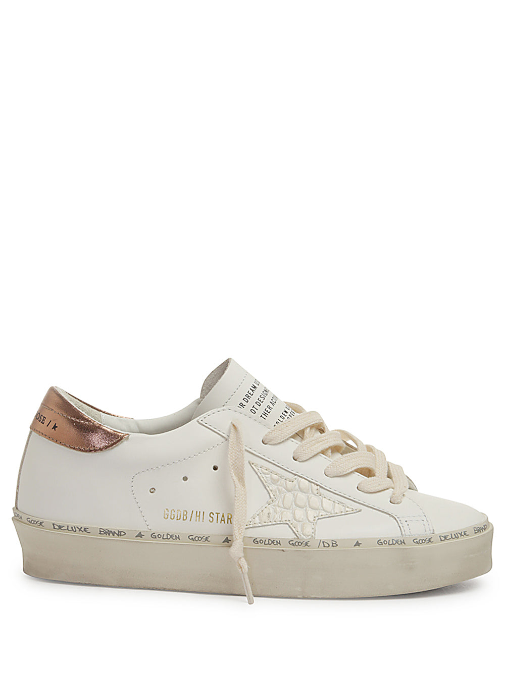 GOLDEN GOOSE-OUTLET-SALE-Sneakers WEISS-ARCHIVIST