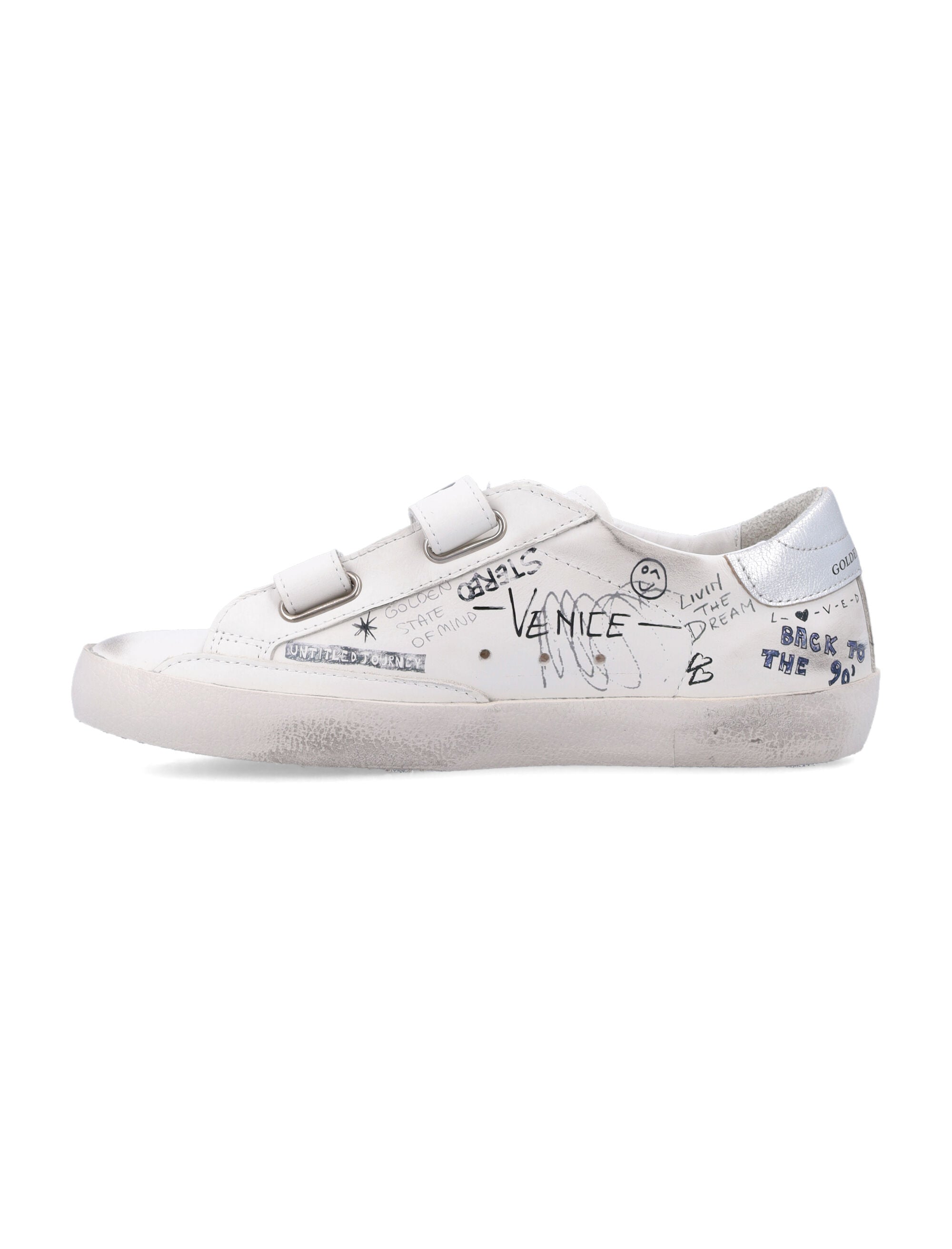 Golden Goose Kids-OUTLET-SALE-Sneakers WEISS-ARCHIVIST