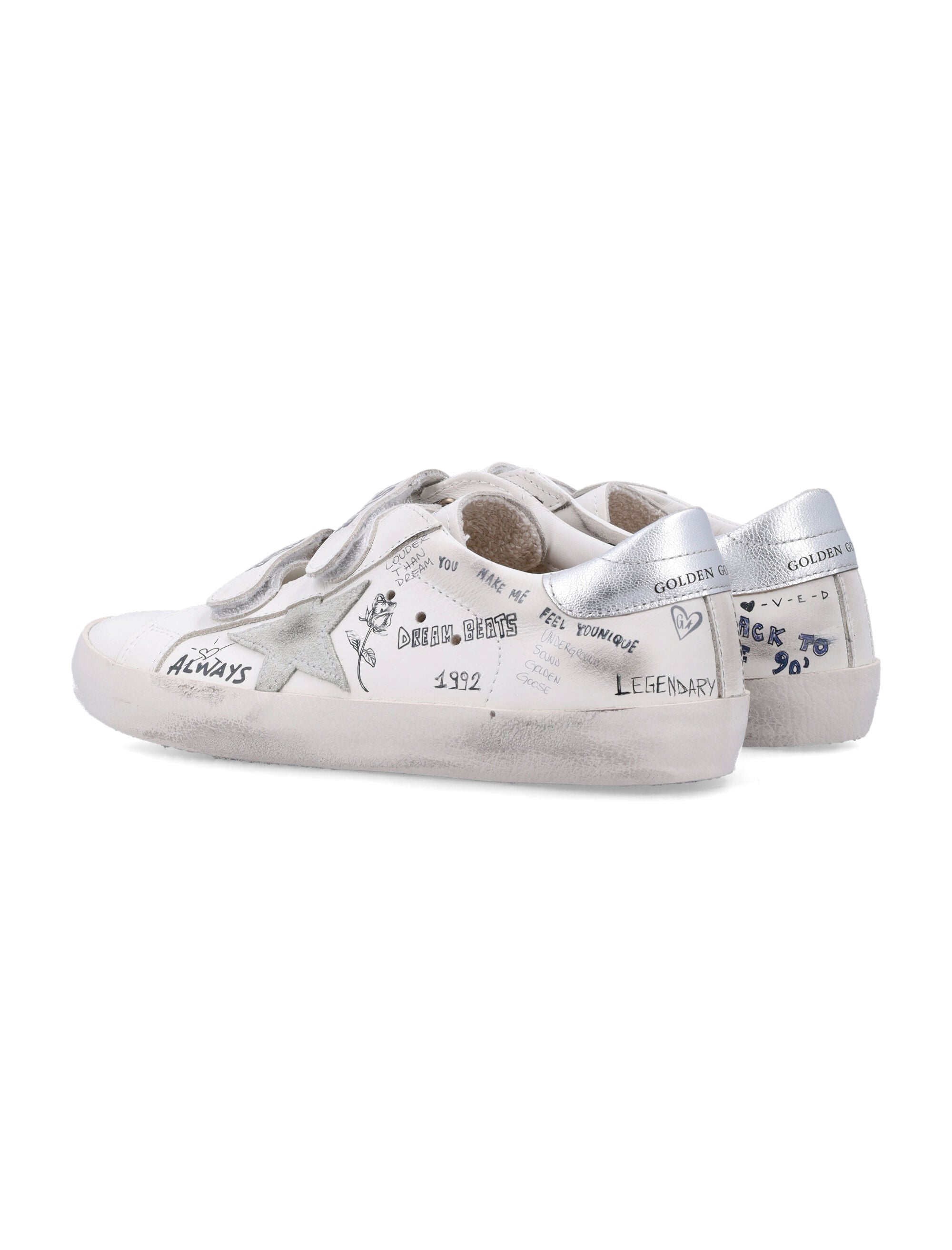 Golden Goose Kids-OUTLET-SALE-Sneakers WEISS-ARCHIVIST