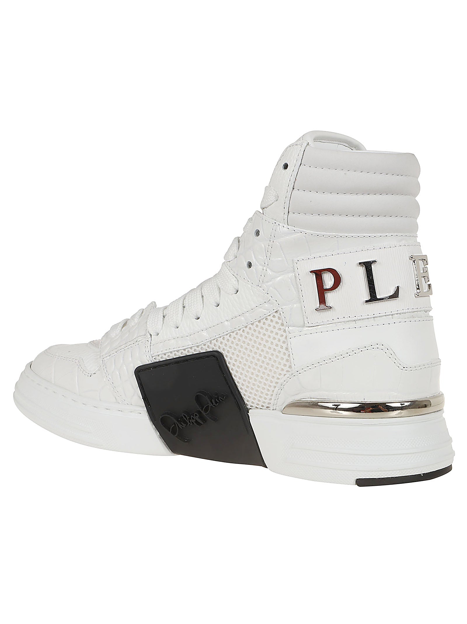 PHILIPP PLEIN-OUTLET-SALE-Sneakers WEISS-ARCHIVIST