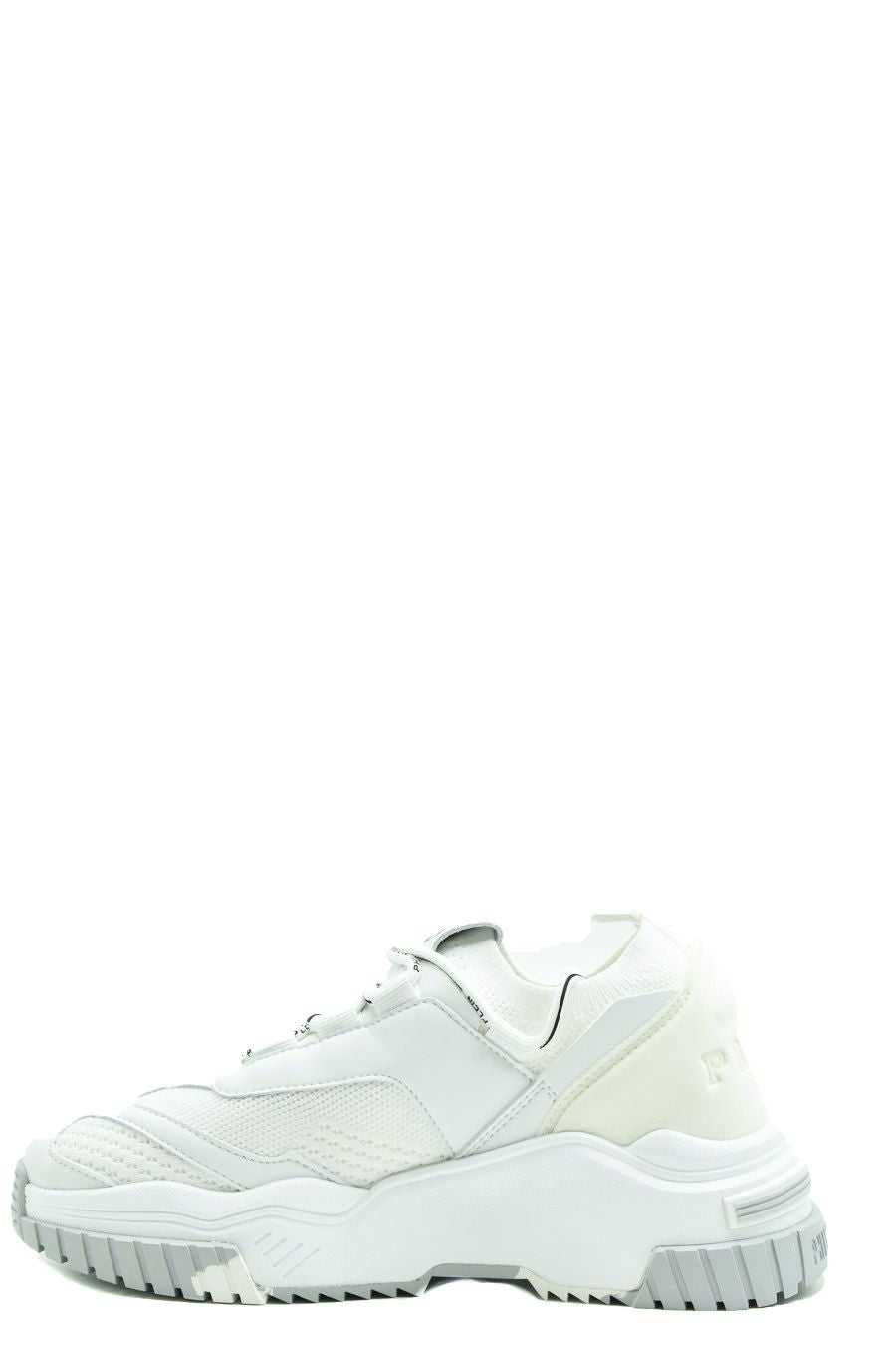 PHILIPP PLEIN-OUTLET-SALE-Sneakers WEISS-ARCHIVIST