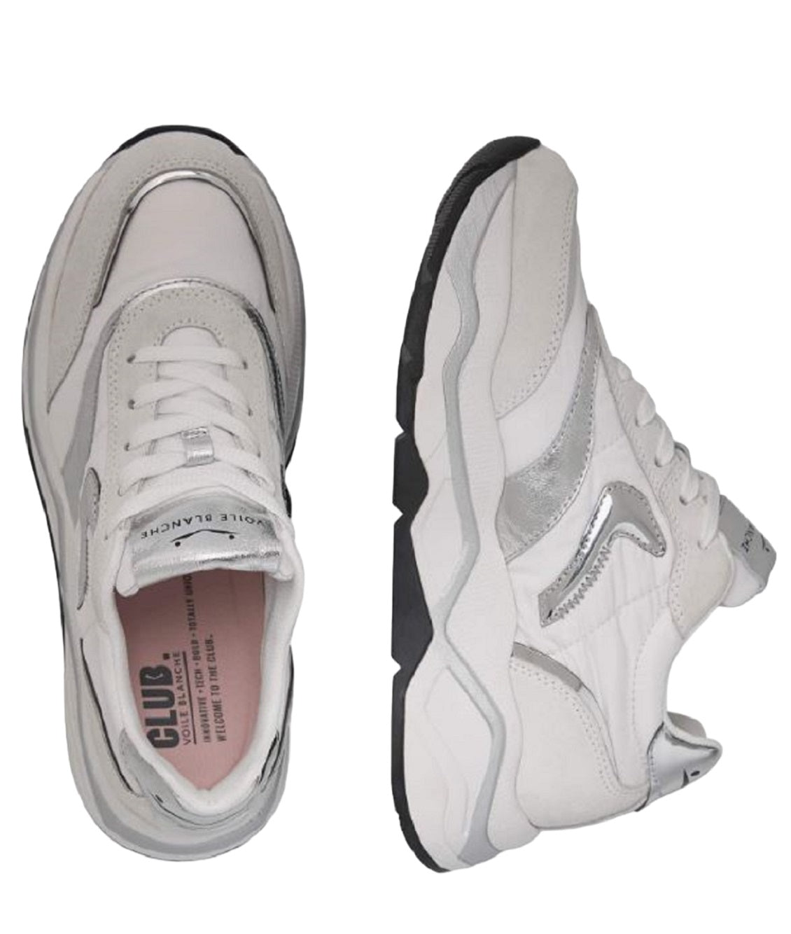 VOILE BLANCHE-OUTLET-SALE-Sneakers WEISS-ARCHIVIST