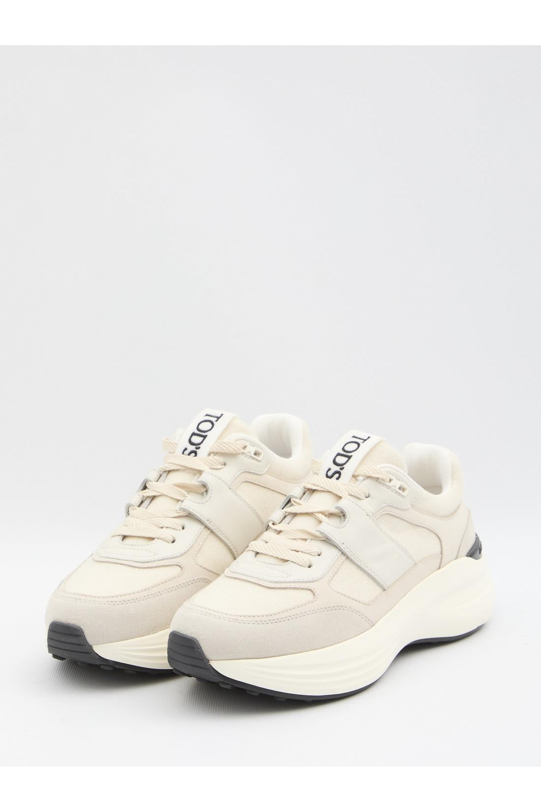 Tod'S-OUTLET-SALE-Sneakers with maxi lettering logo-ARCHIVIST