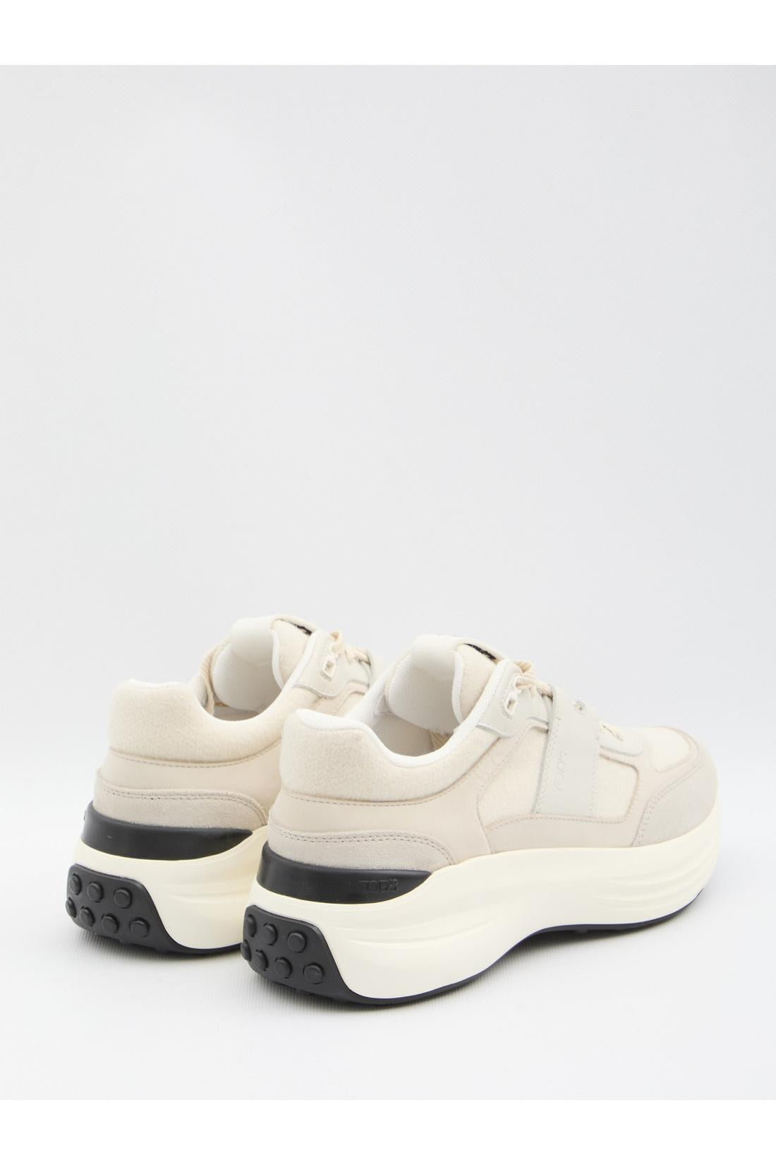 Tod'S-OUTLET-SALE-Sneakers with maxi lettering logo-ARCHIVIST