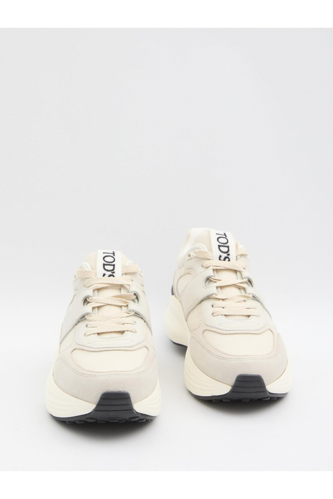 Tod'S-OUTLET-SALE-Sneakers with maxi lettering logo-ARCHIVIST