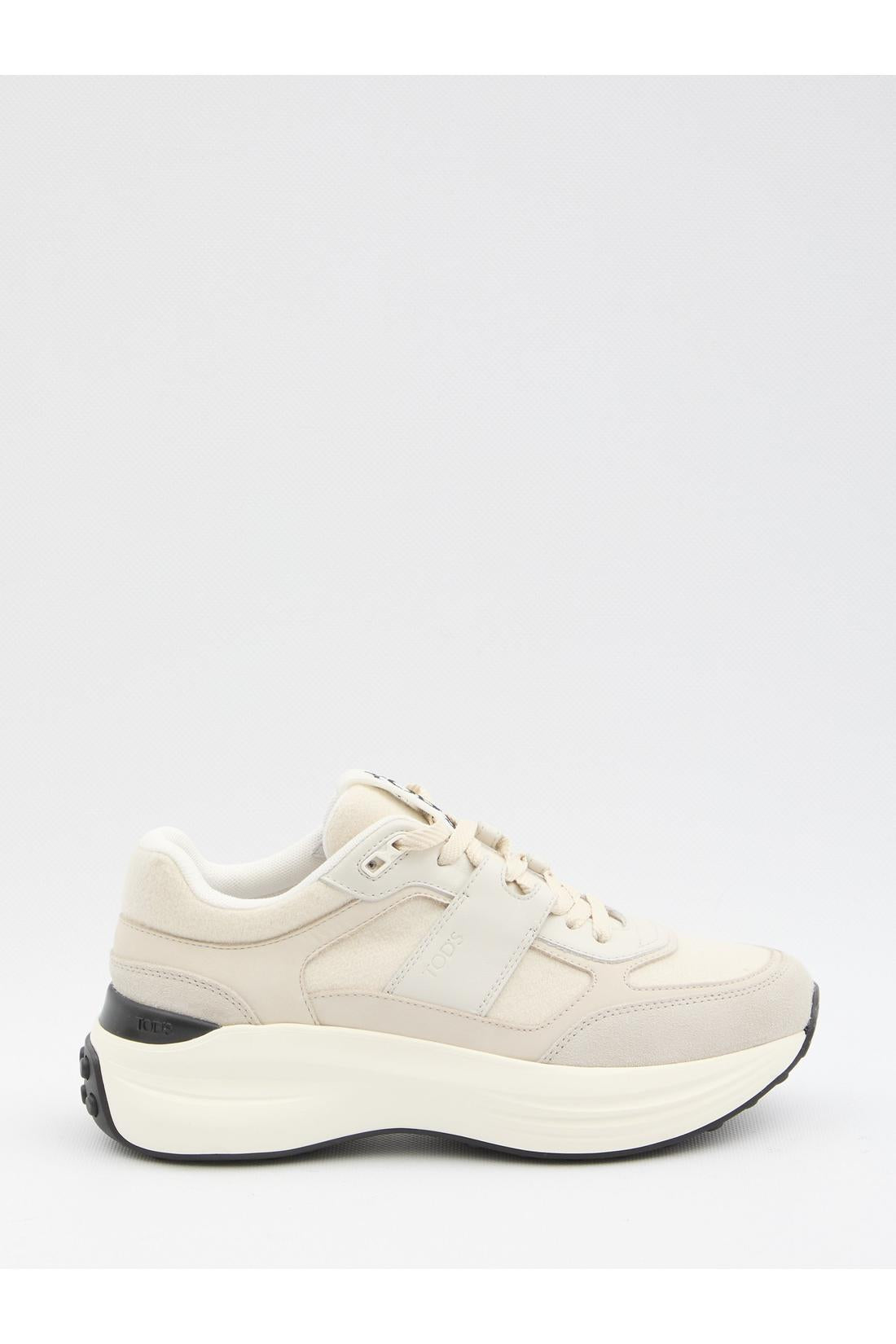 Tod'S-OUTLET-SALE-Sneakers with maxi lettering logo-ARCHIVIST