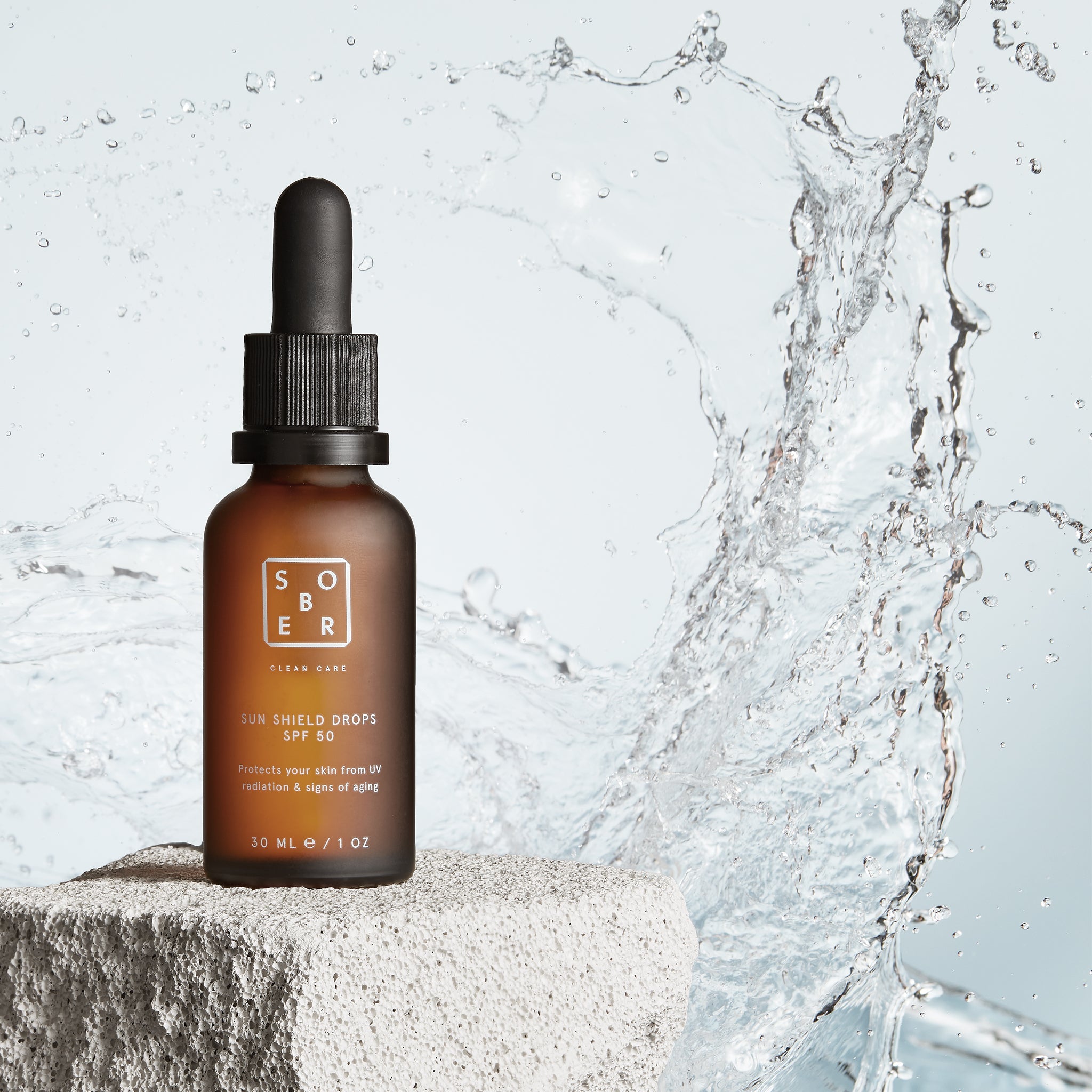 Sober-Sun Shield Drops LSF 50 Sonnenschutzserum-Sonnenöle & -lotionen-Black-Deal-Outlet-by-ARCHIVIST