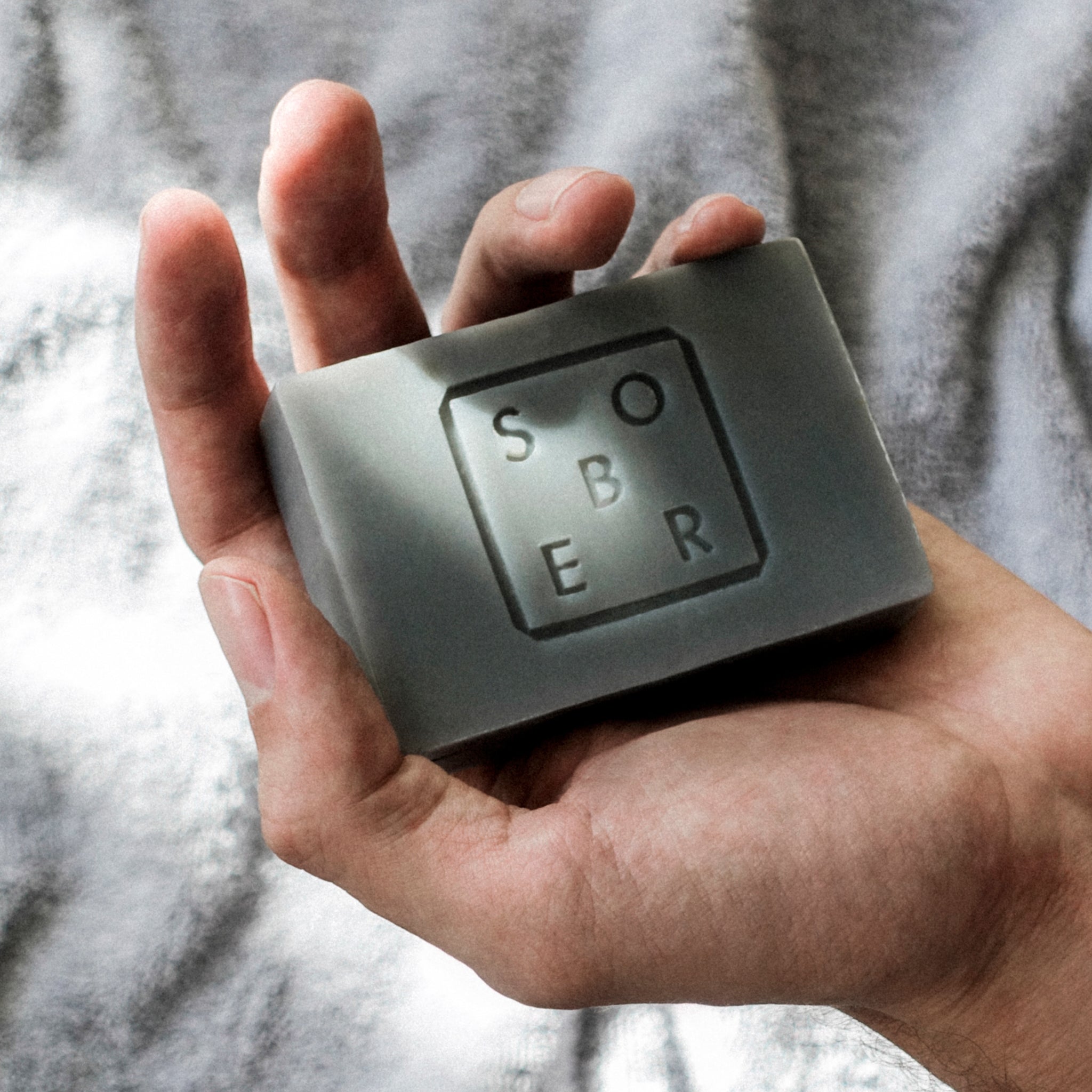 Sober-Hand & Body Moisturizer Soap Bar-Seife-Black-Deal-Outlet-by-ARCHIVIST