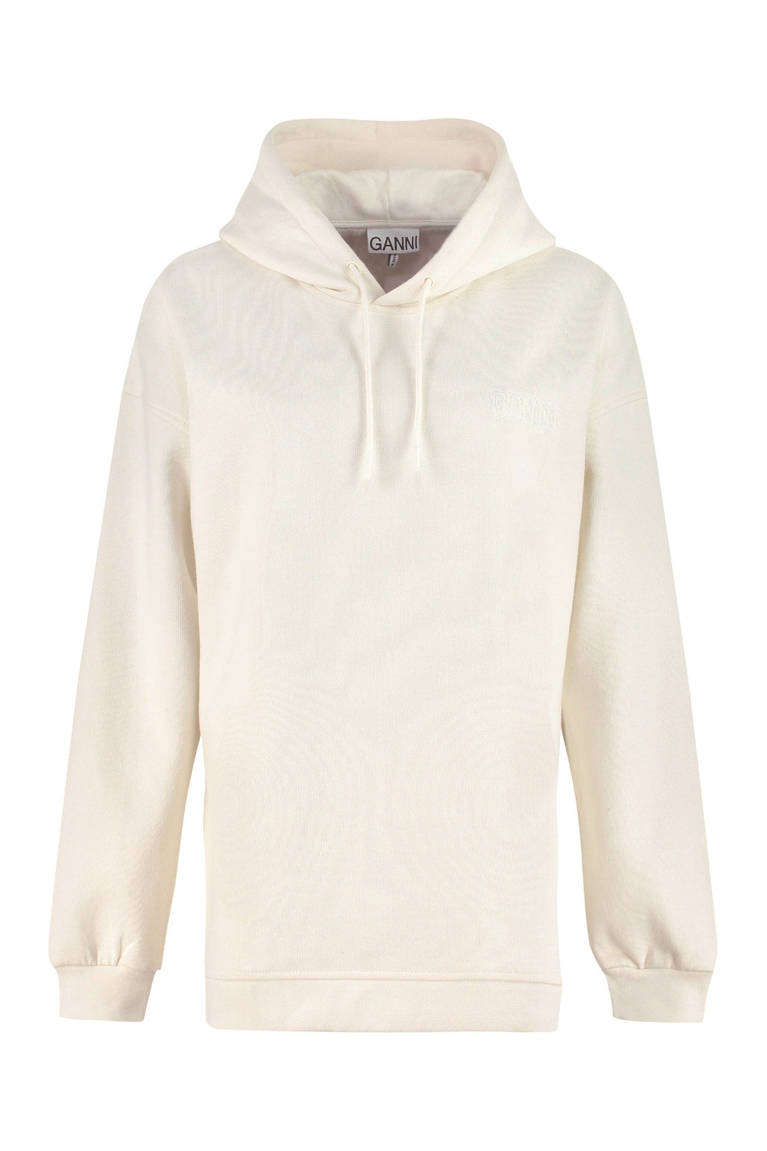 GANNI-OUTLET-SALE-Software cotton hoodie-ARCHIVIST
