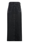 AGOLDE-OUTLET-SALE-Spider denim skirt-ARCHIVIST