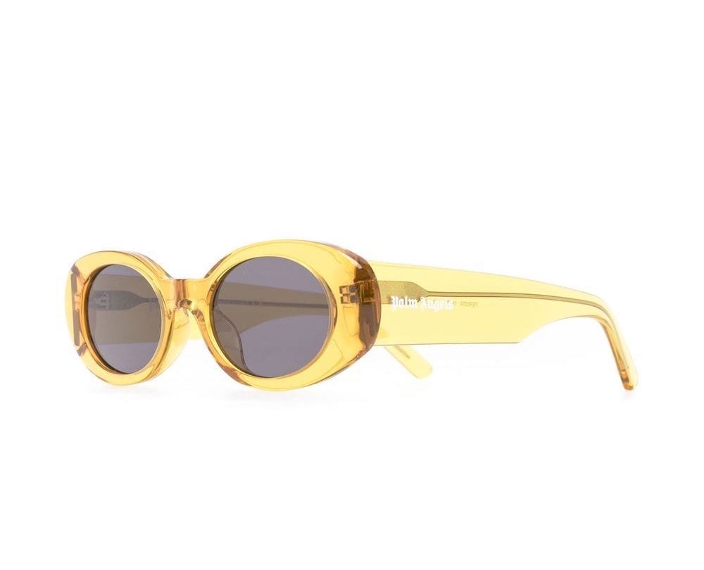 Palm Angels-OUTLET-SALE-Spirit Oval Sunglasses-ARCHIVIST