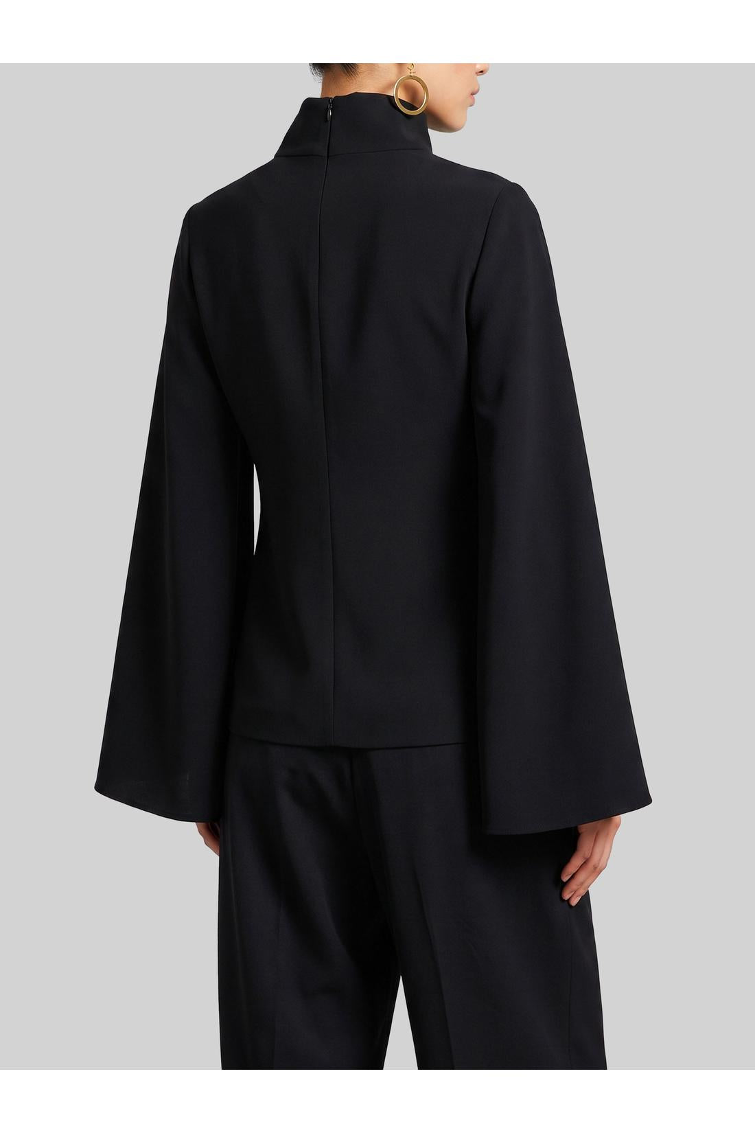 Sutton new york-OUTLET-SALE-Split sleeves bell top-ARCHIVIST