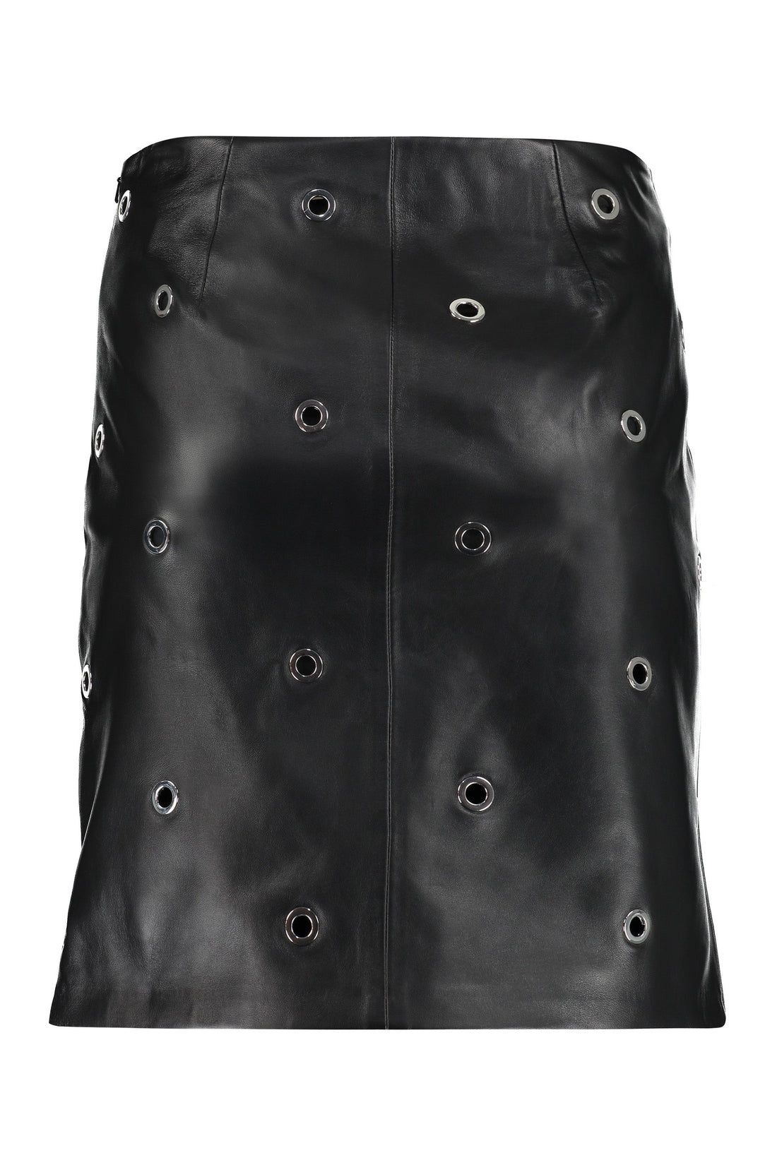 Max Mara-OUTLET-SALE-Sportmax - Flyth leather mini skirt-ARCHIVIST