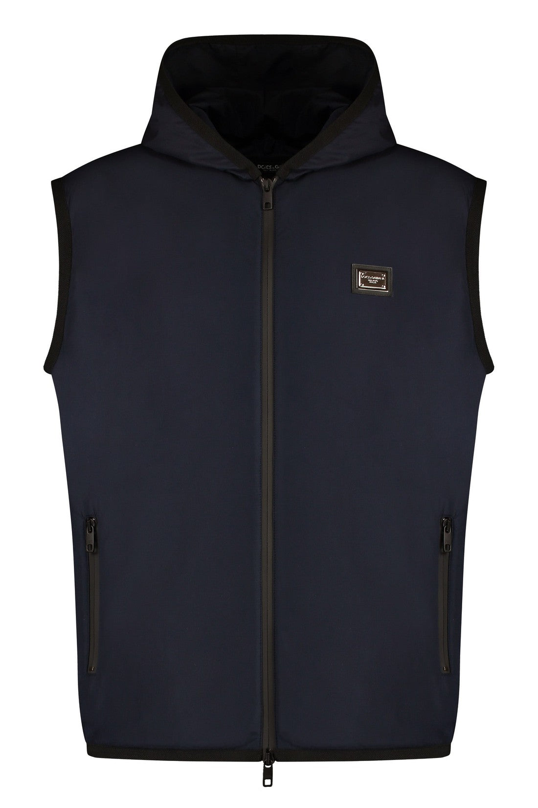 Dolce & Gabbana-OUTLET-SALE-Sporty vest with zipper-ARCHIVIST