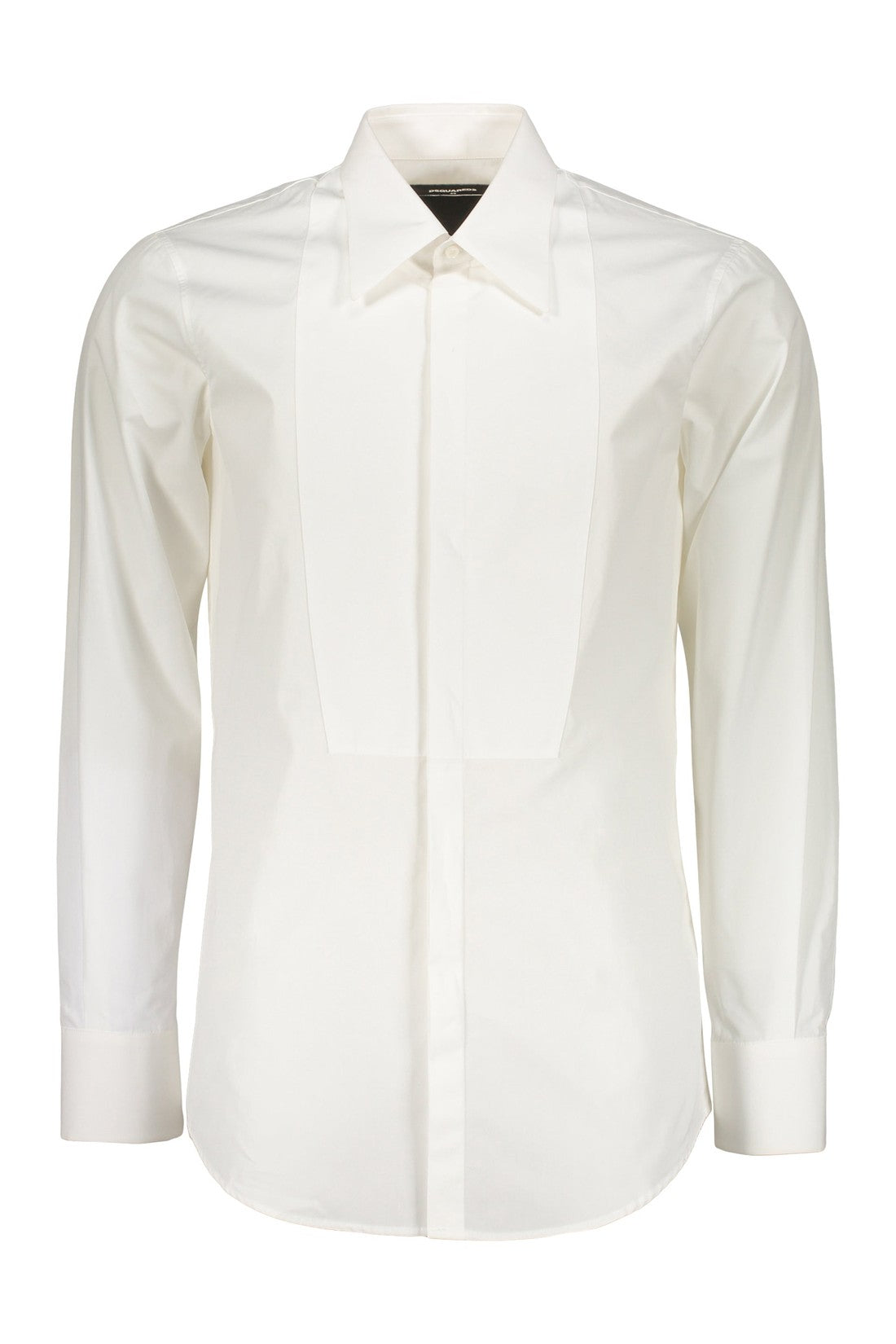 Dsquared2-OUTLET-SALE-Spread collar cotton shirt-ARCHIVIST