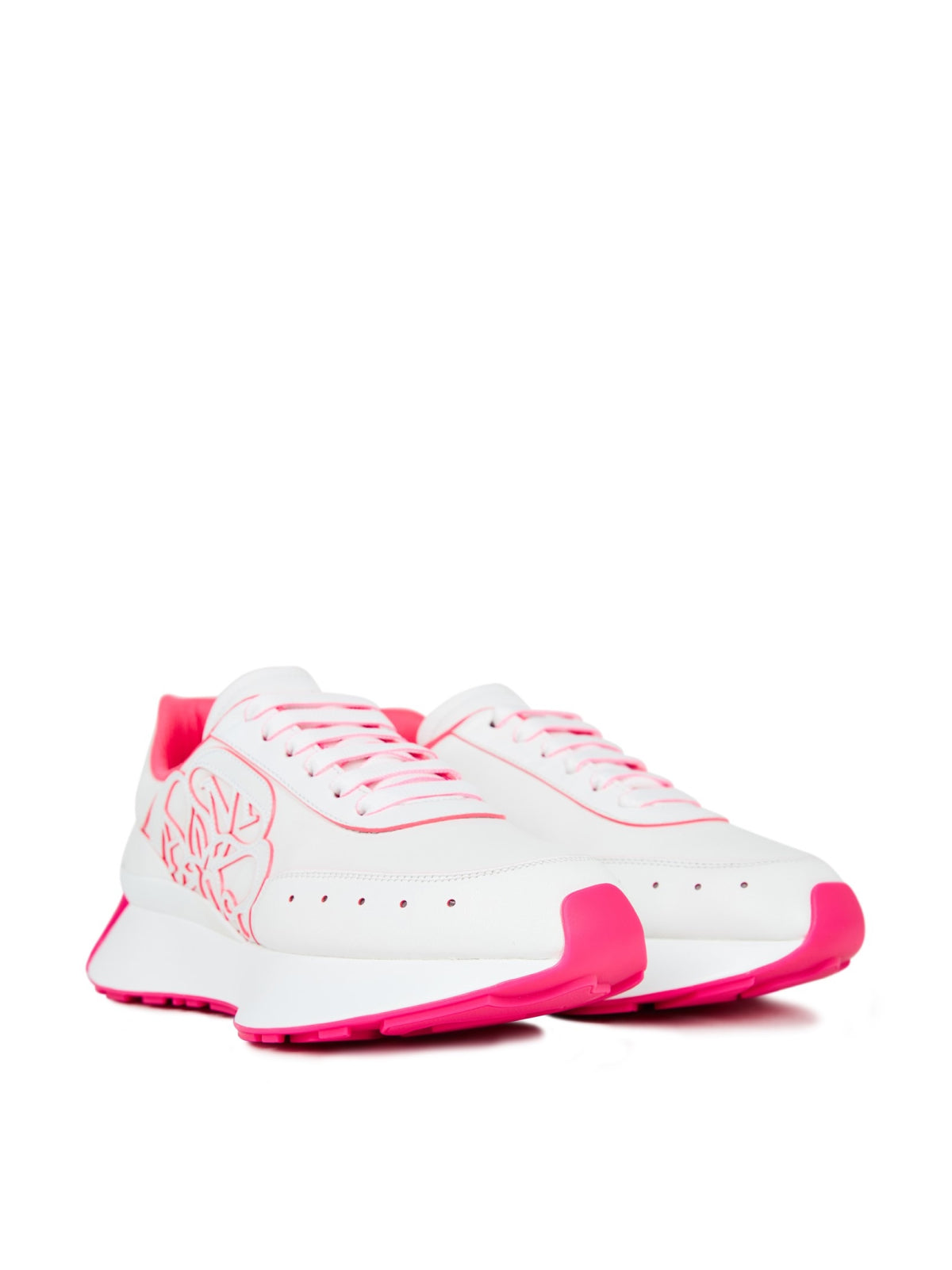 Alexander McQueen-OUTLET-SALE-Sprint Runner Oversized Sneakers-ARCHIVIST