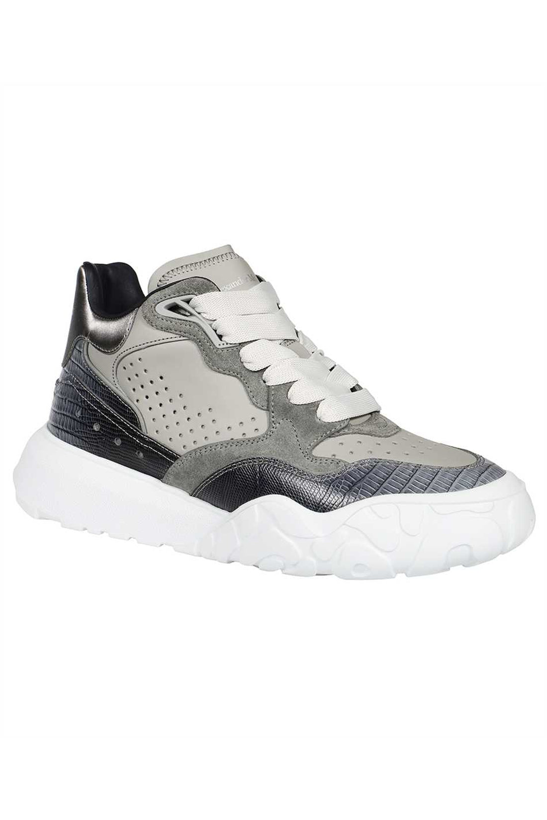 Alexander McQueen-OUTLET-SALE-Sprint Runner leather sneakers-ARCHIVIST