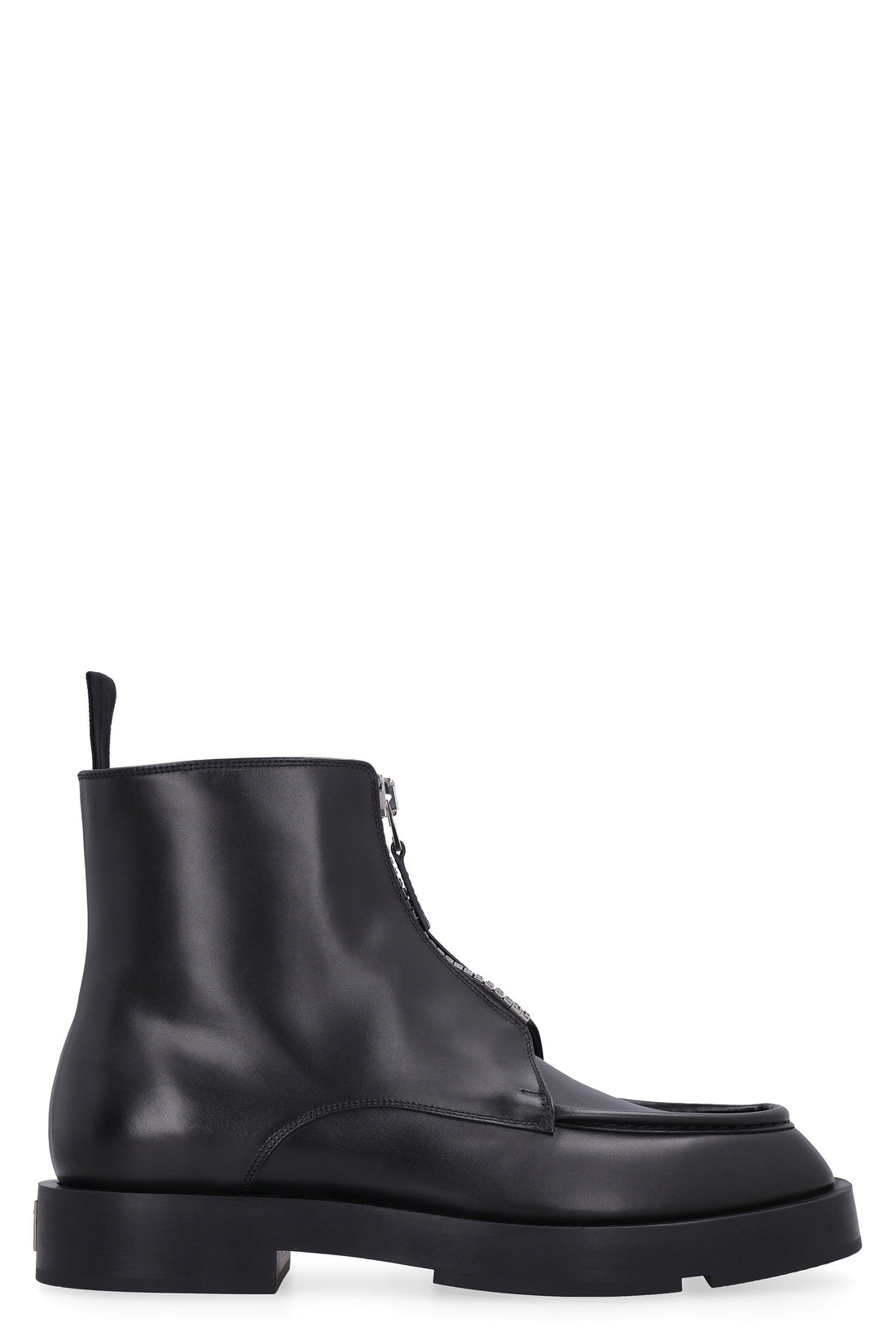 Givenchy-OUTLET-SALE-Squared leather ankle boots-ARCHIVIST