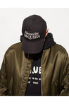 Alexander McQueen-OUTLET-SALE-Stacked Logo Baseball Cap-ARCHIVIST