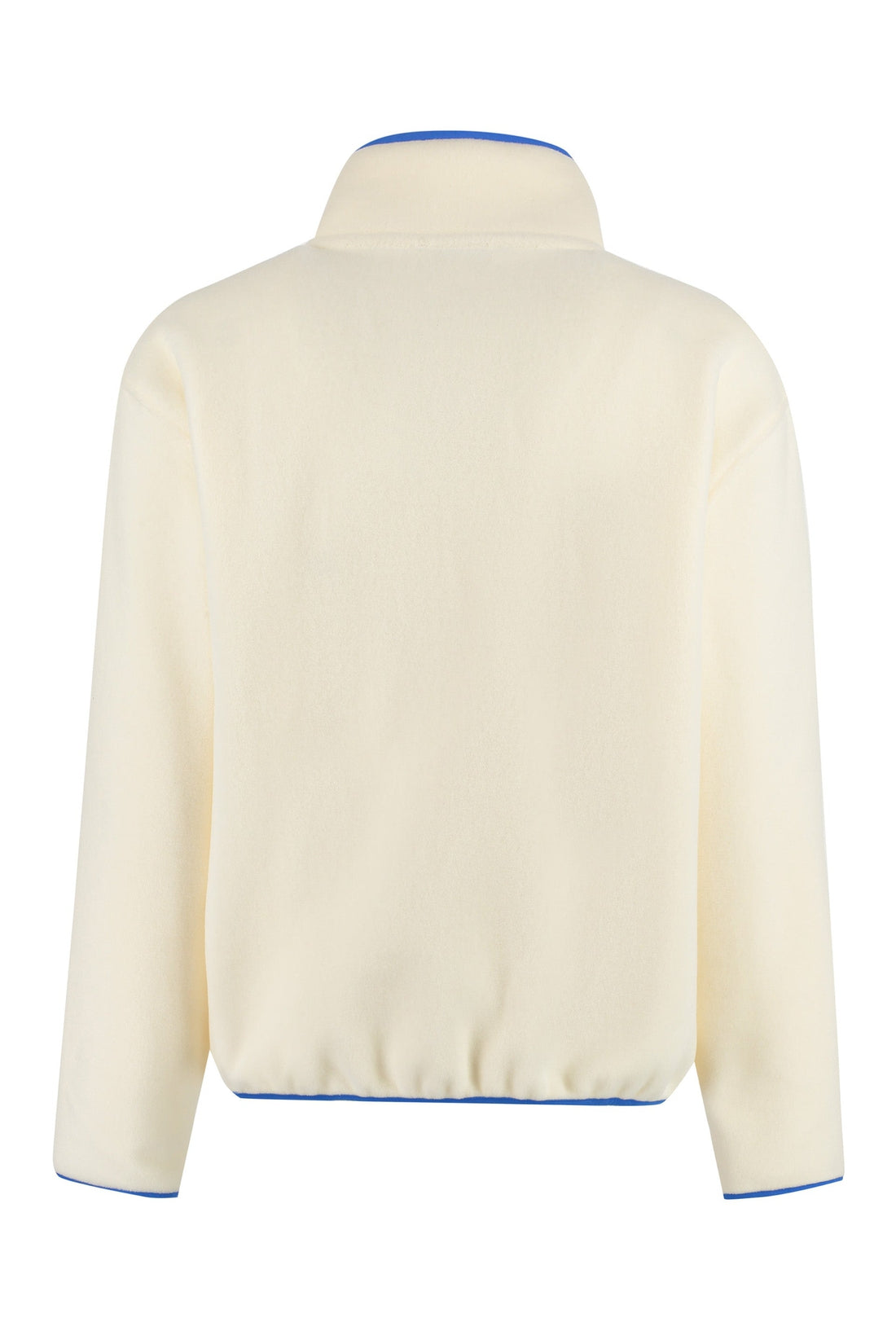 Sporty & Rich-OUTLET-SALE-Stand-up collar fleece sweatshirt-ARCHIVIST