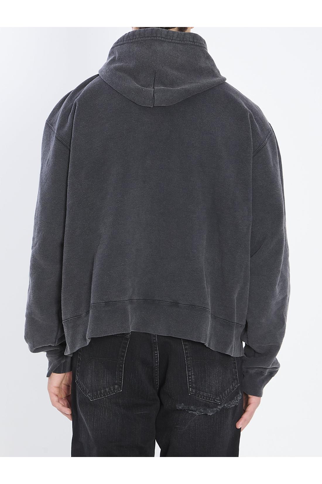 Balenciaga-OUTLET-SALE-Standard oversized zip-up hoodie-ARCHIVIST