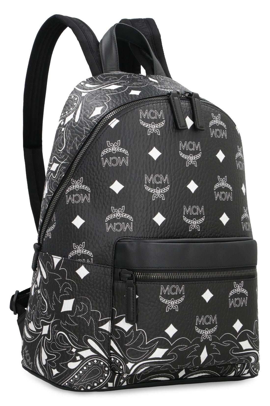 MCM-OUTLET-SALE-Stark faux leather backpack-ARCHIVIST