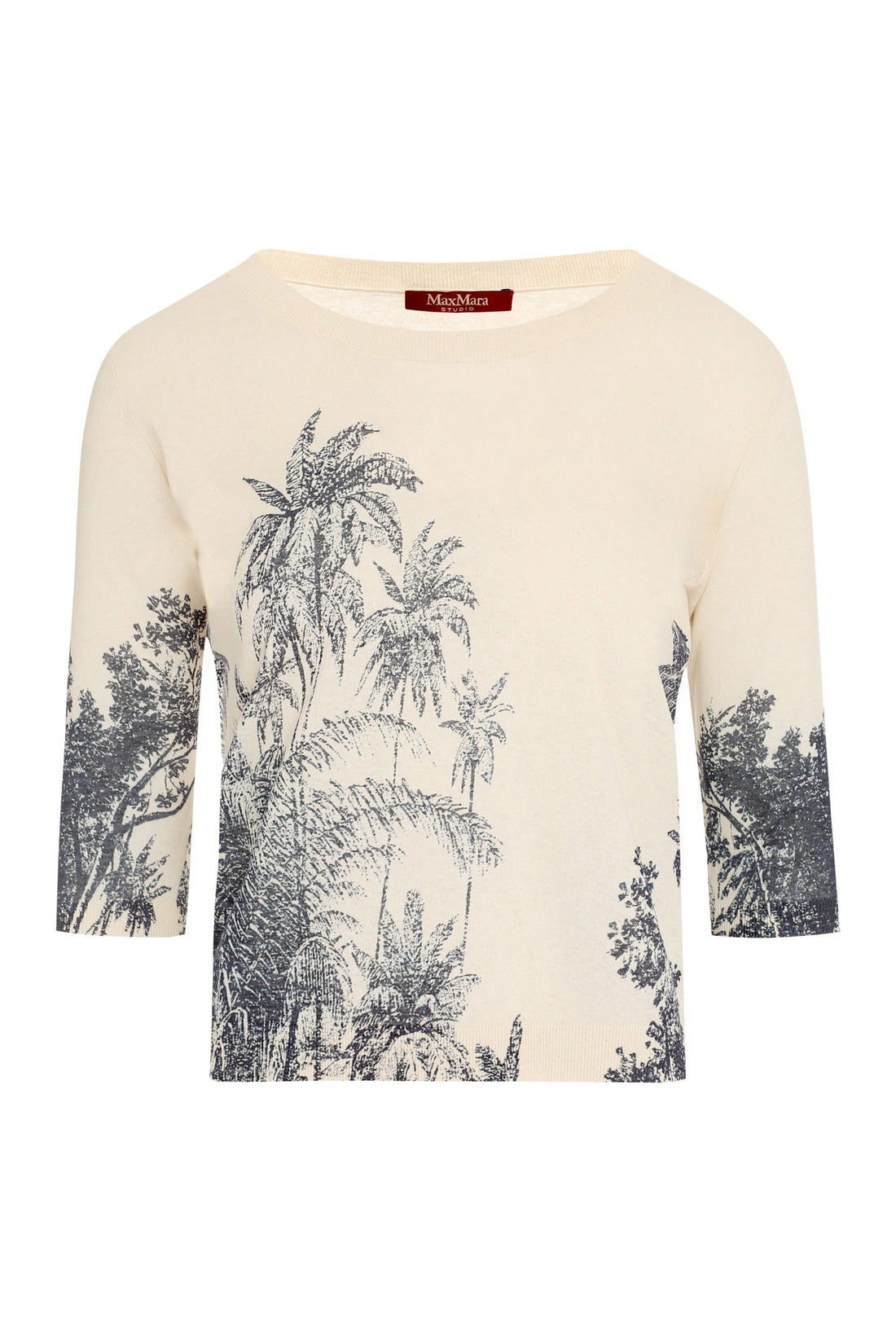 Max Mara Studio-OUTLET-SALE-Starna cotton sweater-ARCHIVIST