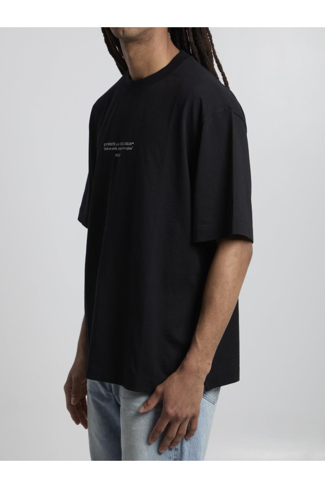 Off White-OUTLET-SALE-Statement Skate T-shirt-ARCHIVIST