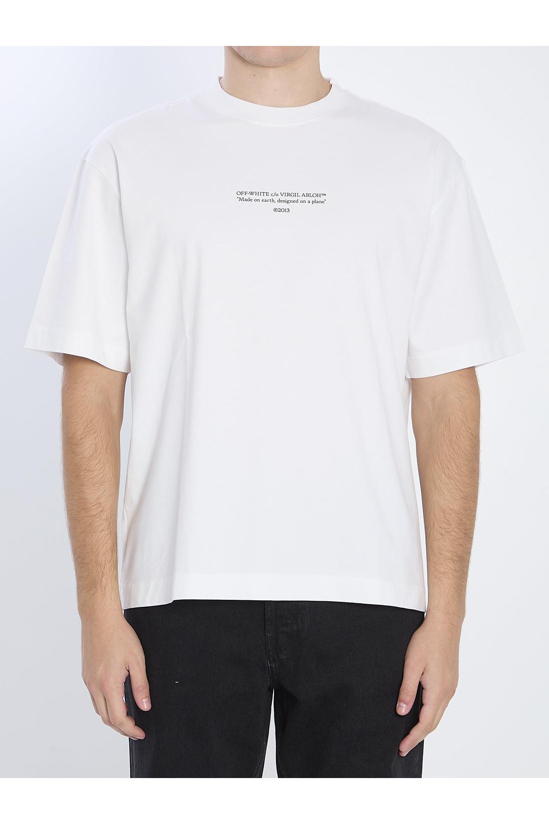 Off White-OUTLET-SALE-Statement Skate T-shirt-ARCHIVIST