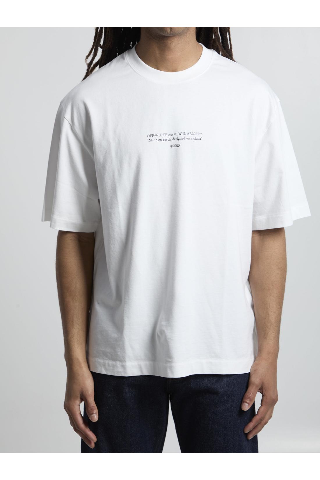 Off White-OUTLET-SALE-Statement Skate T-shirt-ARCHIVIST