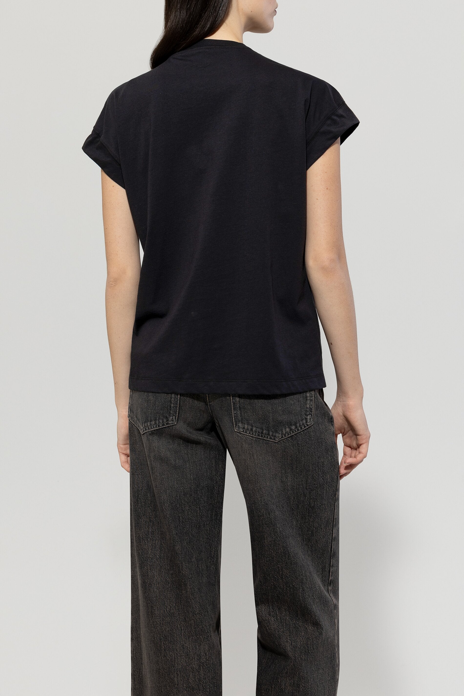 Luisa Cerano-Statement-T-Shirt-Shirts-Black-Deal-Outlet-by-ARCHIVIST