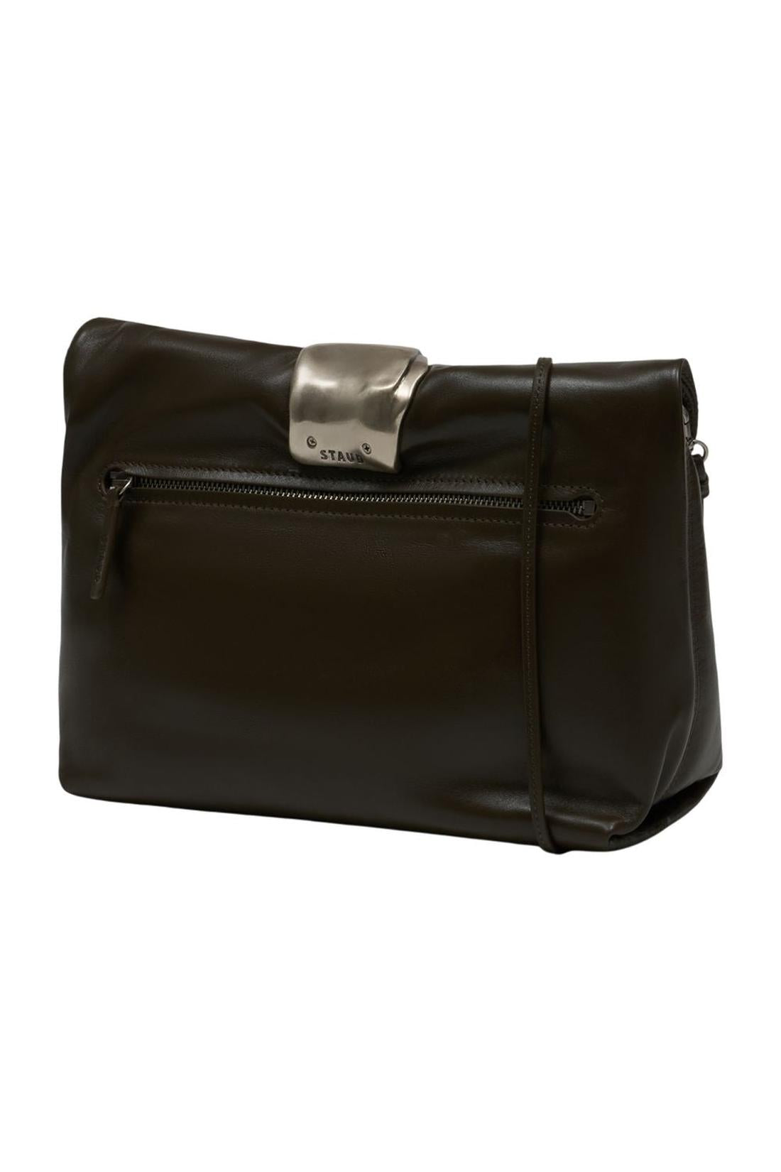 Cuff Clutch - Staud - Leder - Braun-Taschen-Staud-ARCHIVIST